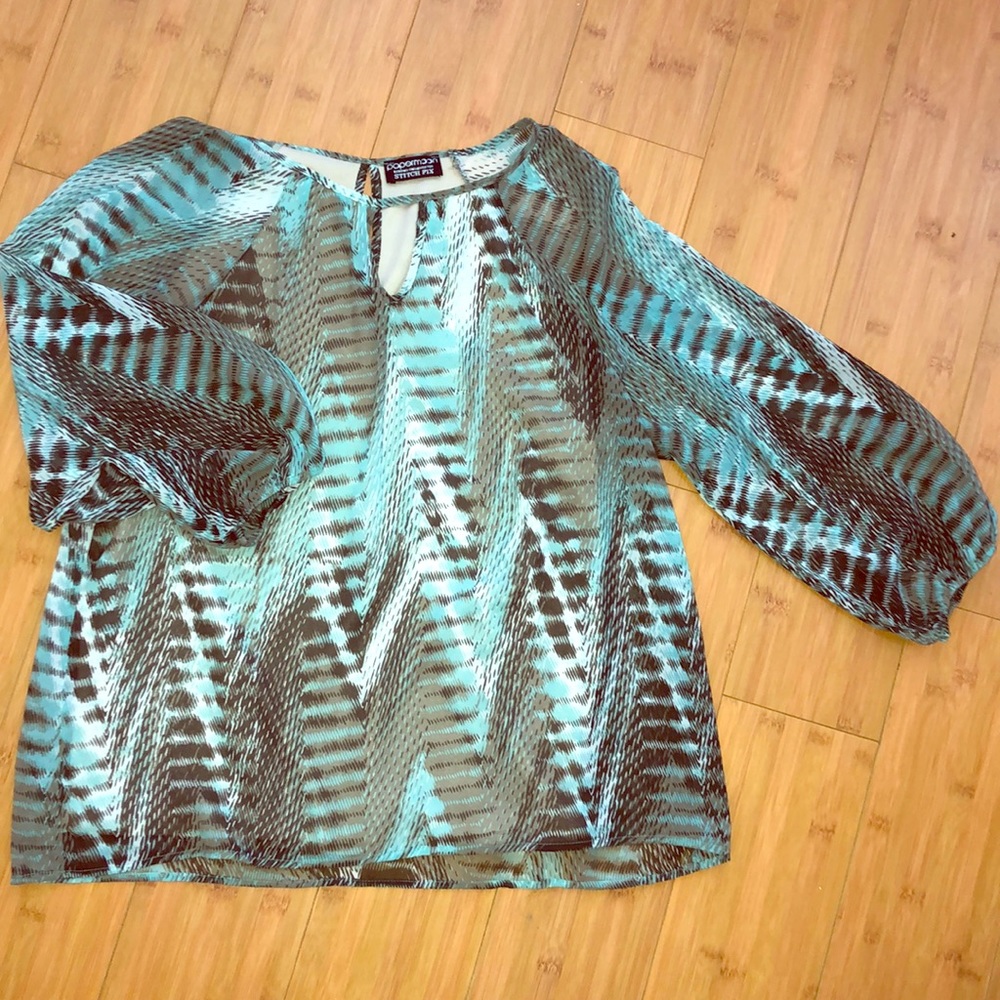 🤩PaperMoon Blouse for Stitch Fix✨👍🏻